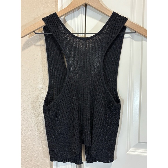 Free People Seascape Vest in Black Combo - Picture 8 of 11